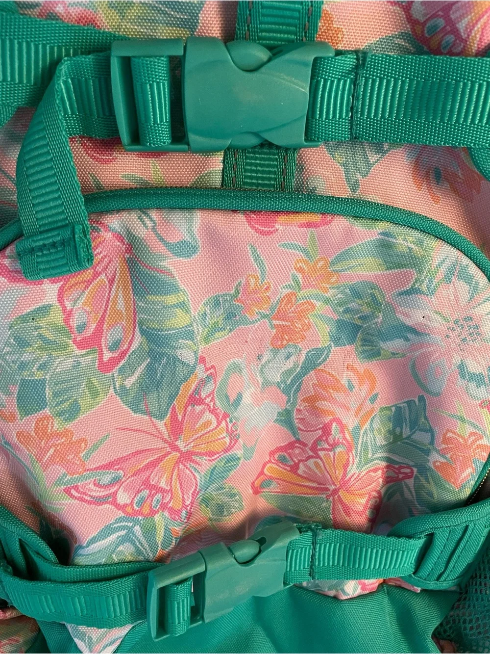 Pottery Barn Kids Lilly Pulitzer Large Backpack RARE great preowned condition
